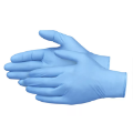 Image sur TFNB3001 - Gants en nitrile bleu - S